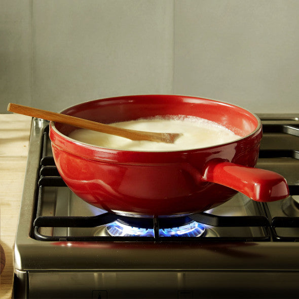 Service à fondue Emile Henry - Fusain