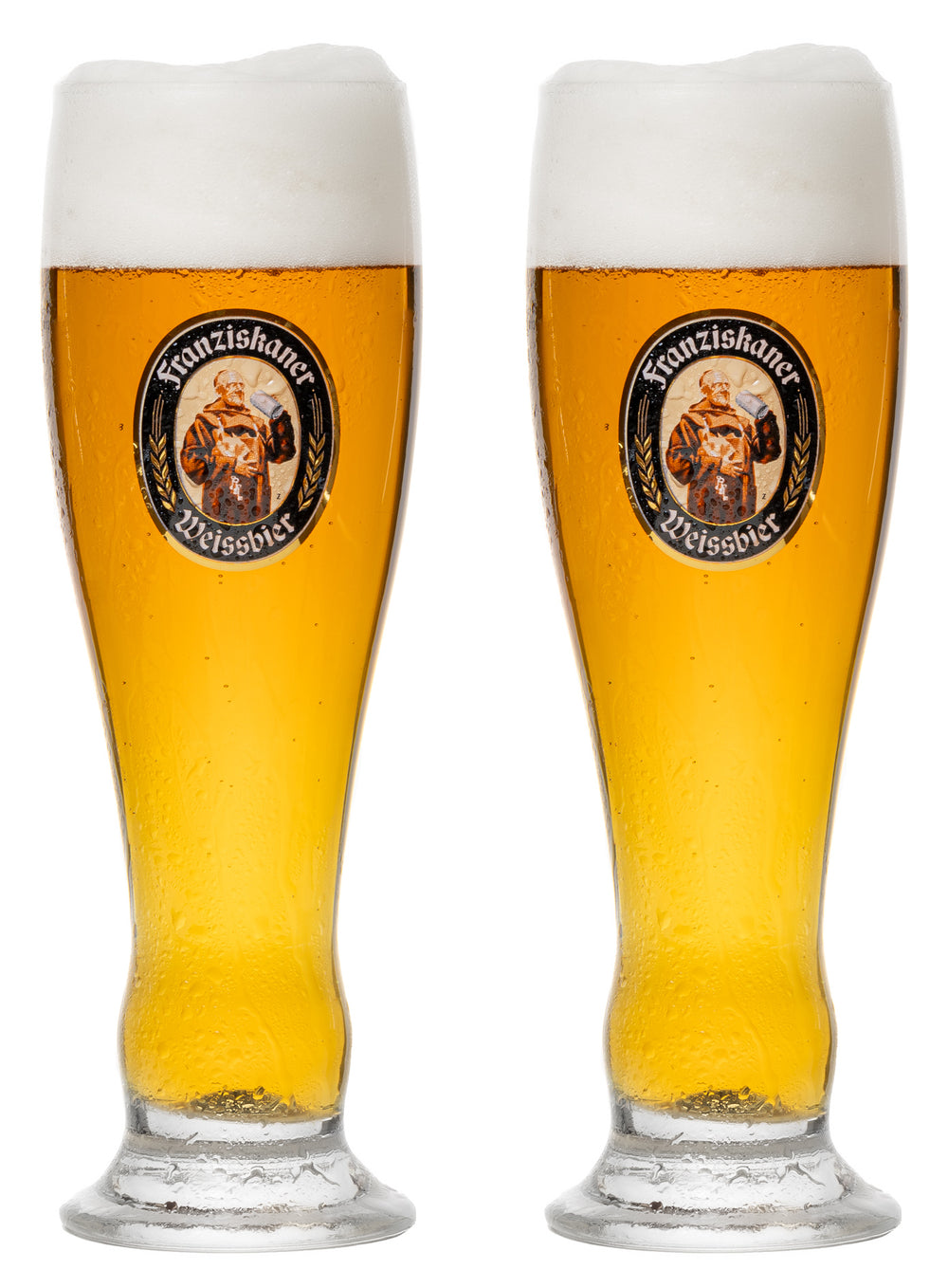 Verres à bière Franziskaner Weizen 500 ml - 2 pièces