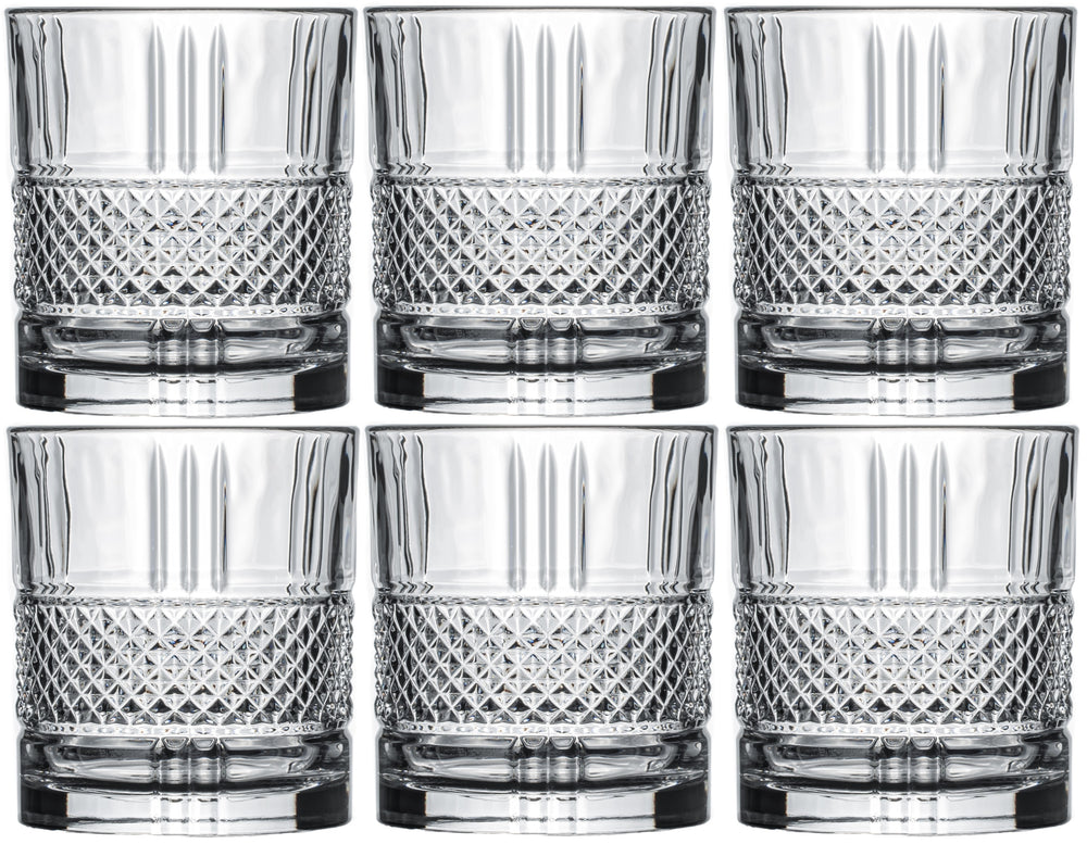 Cookinglife Whiskey Glazen / Cocktailglazen / Waterglazen Monea - 230 ml - 6 stuks