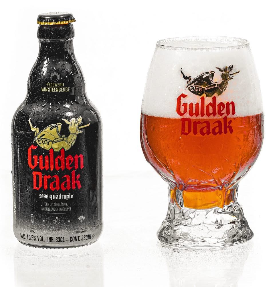 Gulden Draak Gobelet Verre à Bière 330 ml - 6 Pièces