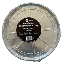 Cookinglife Grill BBQ Aluminium Bakjes / BBQ Grill Tray ø 33 cm - 5 stuks