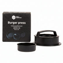 Cookinglife Grill Hamburgerpers / Burger Press - 2 maten - ø 10.5 cm & 6.5 cm