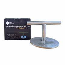 Cookinglife Grill Smashburger Press / Hamburgerpers - Premium - RVS - ø 12 cm