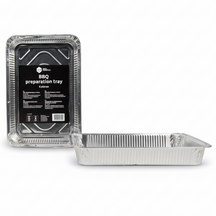 Cookinglife Grill BBQ Aluminium Bakjes / BBQ Grill Tray - 34 x 21 cm - 6 stuks