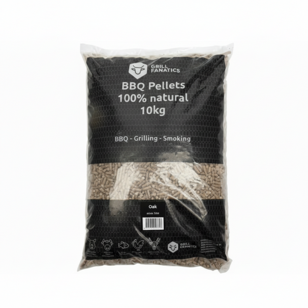 Grill Fanatics BBQ Pellets Eik / Oak - 10 KG