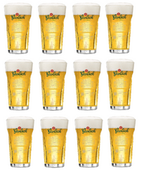 Grolsch Verres à Bière Master - 250 ml - 12 pièces