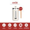 La Cafetière Cafetiere Pisa inox / Latte Cream - 1 litre / 7 tasses