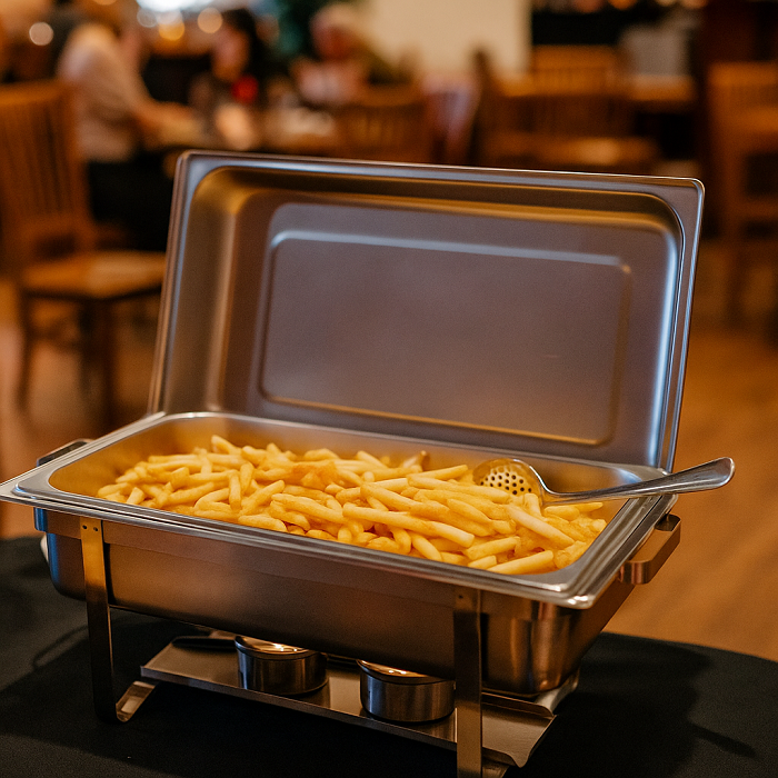 Hendi Chafing Dish Warmhoudbak Gastronorm 9 liter - RVS