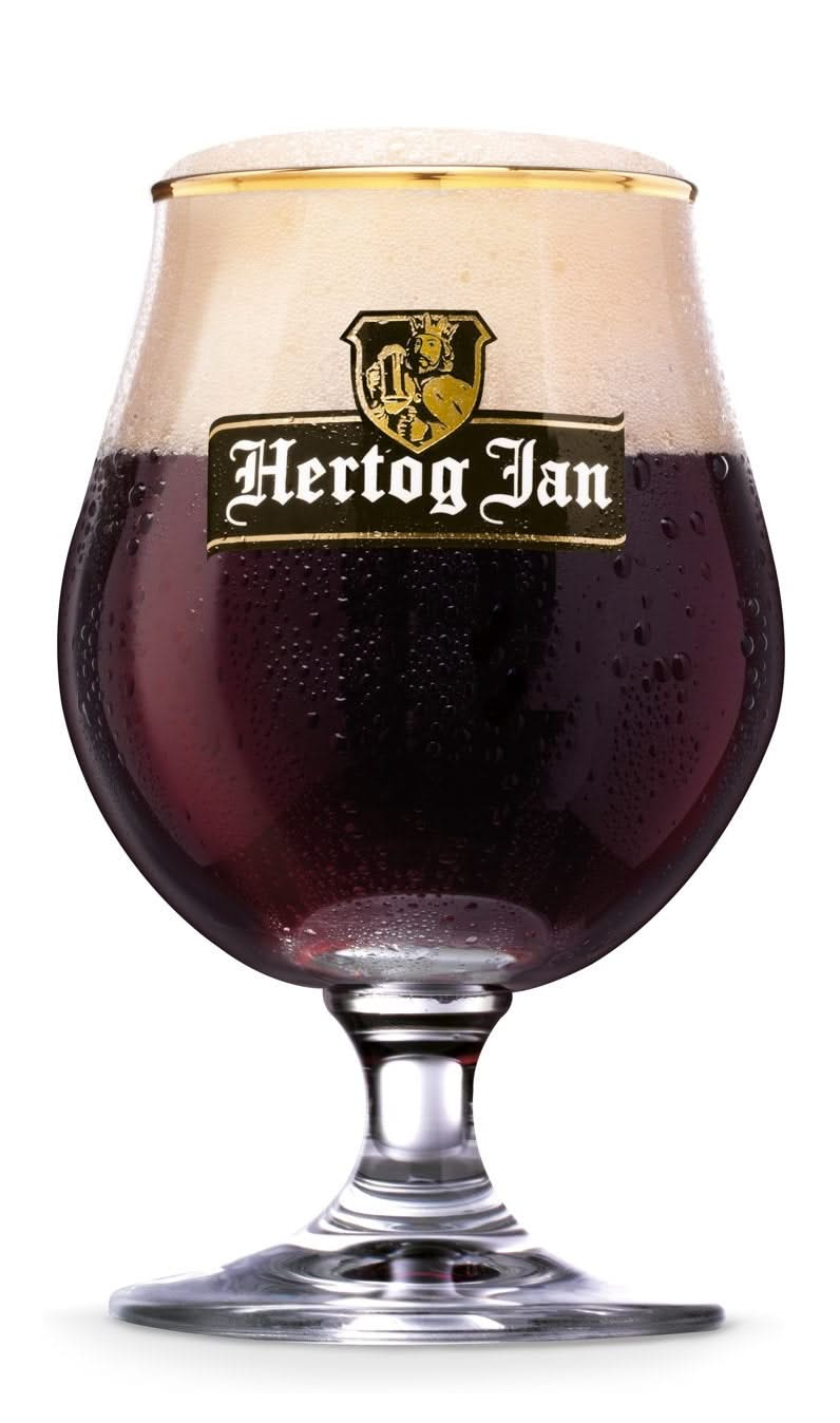 Verre à bière Hertog Jan sur pied 250 ml - 6 pièces