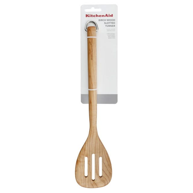 Spatule de cuisine en bouleau KitchenAid Core 33 cm