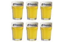 Verres à bière Hoegaarden Witbier - 250 ml - 6 pièces