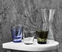 Iittala Glazen Kartio Donkergrijs 210 ml - 2 Stuks