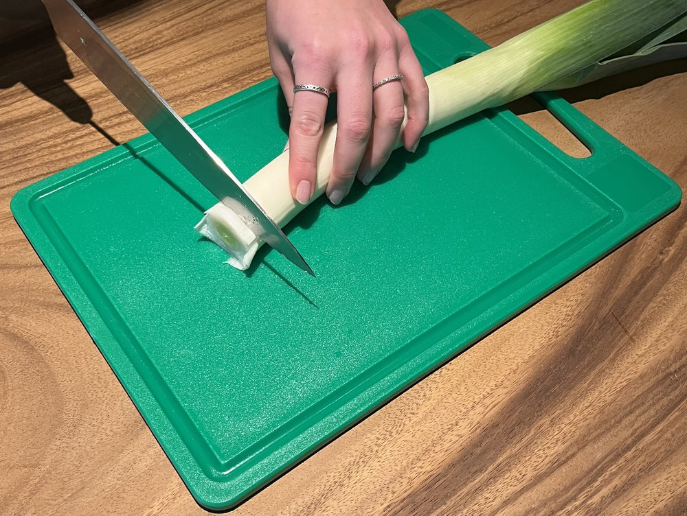 Cookinglife Snijplank met sapgeul 35 x 25 x 0.85 cm - Groen