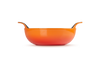 Poêle Wok / Plat Balti Le Creuset - Rouge orange - ø 24 cm / 2,7 litres - revêtement antiadhésif émaillé