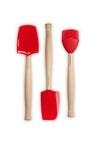 Le Creuset Set de spatules - 3 pièces - Premium - Rouge cerise