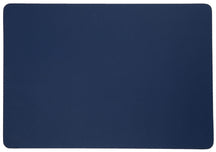 Jay Hill Placemats - Vegan leer - Grijs / Blauw - dubbelzijdig - 46 x 33 cm - 6 Stuks