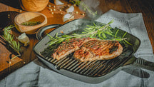 Blackwell Grillpan - Gietijzer - 23 x 23 cm - zonder anti-aanbaklaag