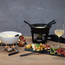 Boska Fondueset Party Pro - 4 personen - zwart - 900 ml