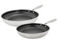 Cookinglife Koekenpannenset HexaCook - ø 24 & 28 cm - NON STICK - keramische anti-aanbaklaag - geschikt voor alle warmtebronnen