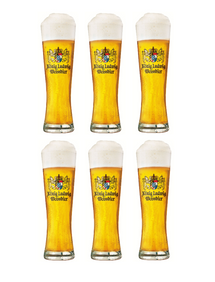 Konig Ludwig Verres à Bière Weizen - 300 ml - 6 pièces