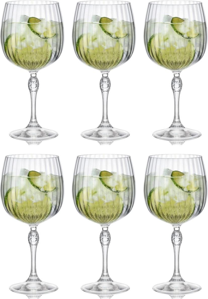 Verres Bormioli Rocco Gin Tonic America 20's - 740 ml - 6 pièces