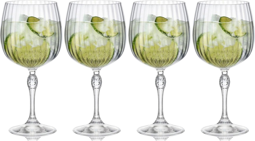 Verres à Gin Tonic Bormioli Rocco America 20's 740 ml - Lot de 4