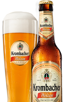 Krombacher Bierglazen Weizen - 500 ml - 4 stuks