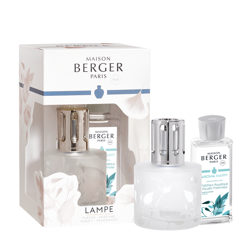 Coffret cadeau Lampe Berger Aroma Happy