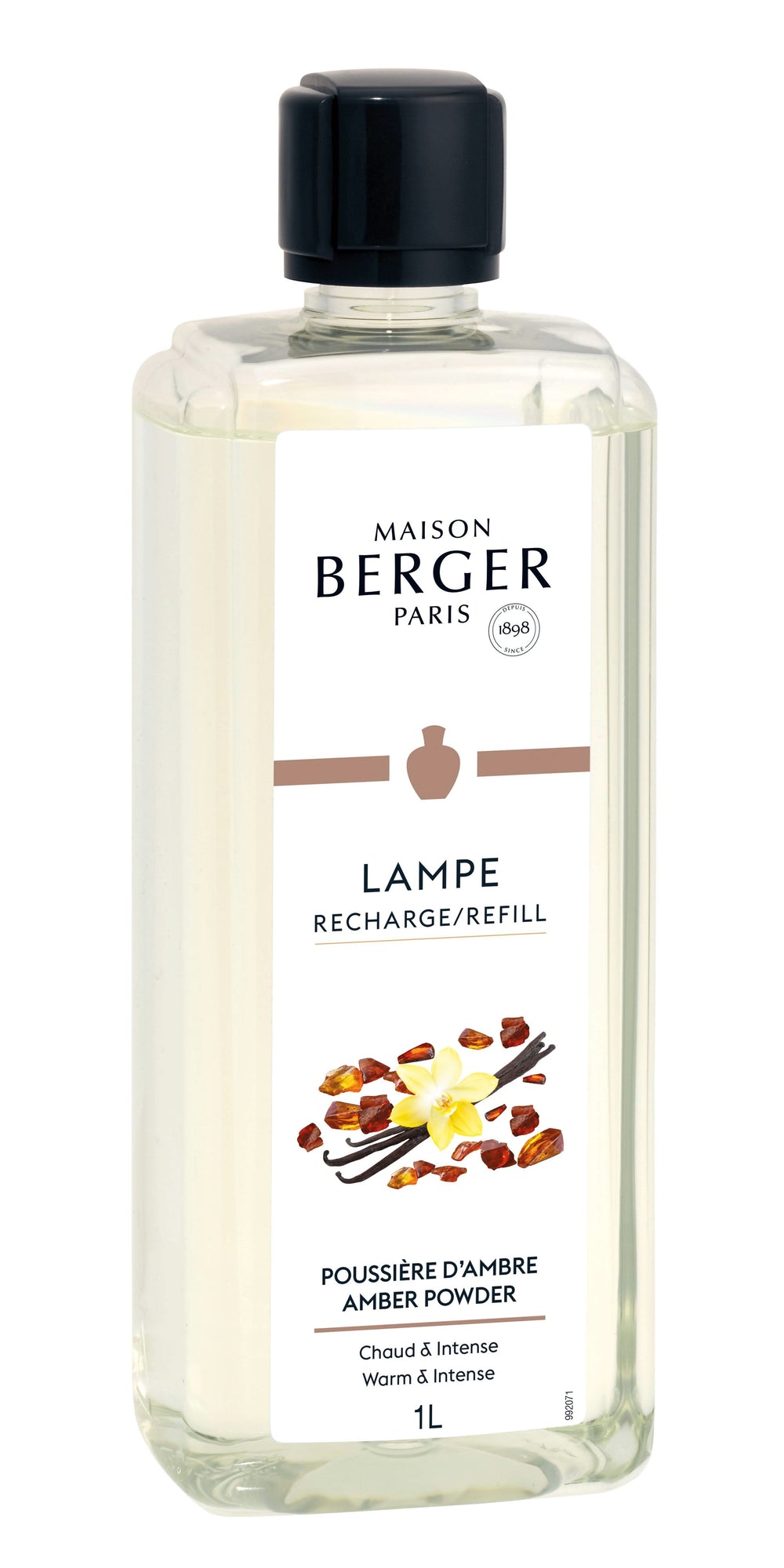 Recharge Maison Berger - pour brule parfum - Poudre d'Ambre - 1 Litre