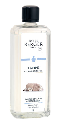 Recharge Maison Berger - pour brûle-parfum - Caresse de Coton - 1 Litre