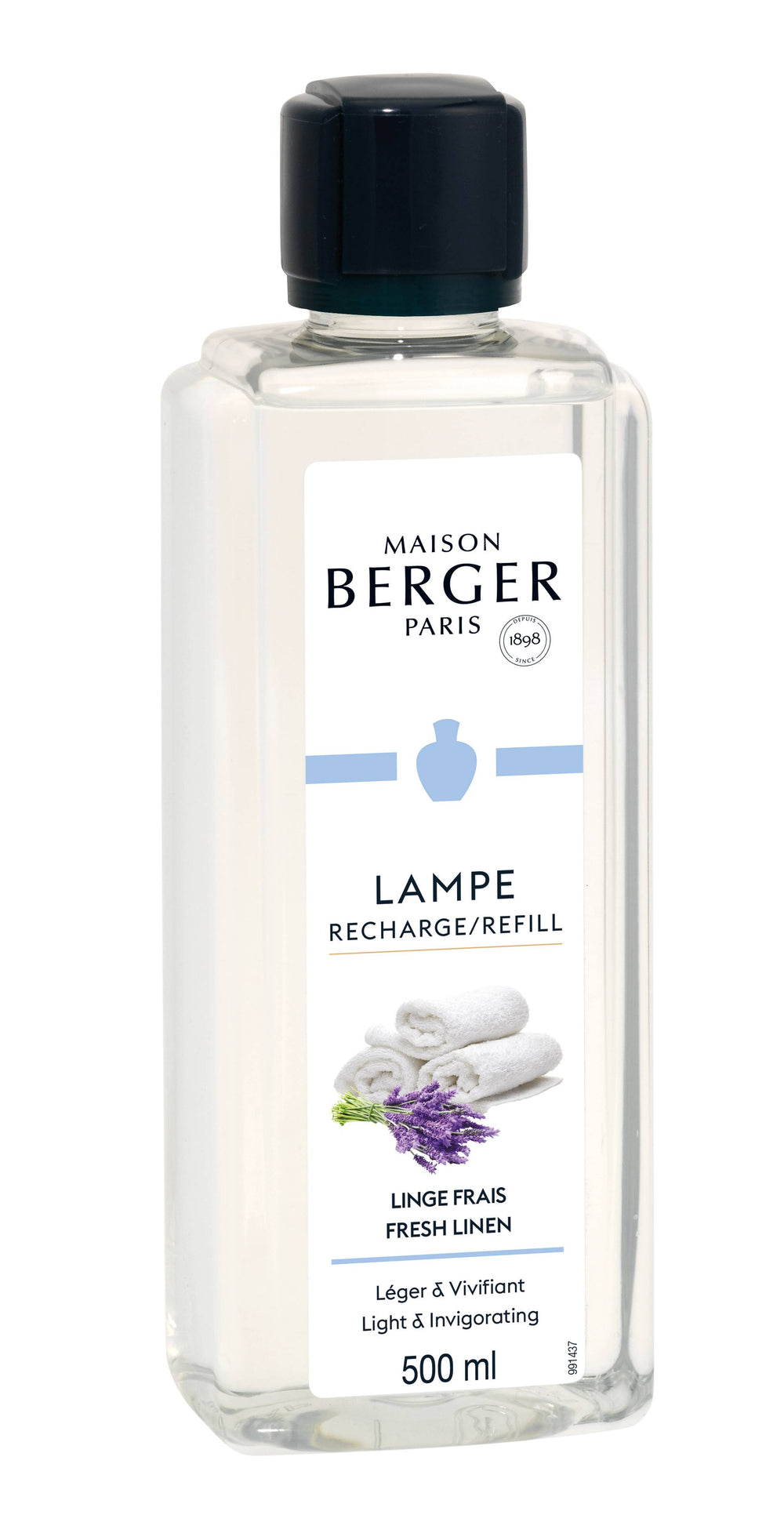 Recharge Maison Berger - pour brule parfum - Lin Frais - 500 ml