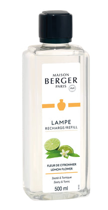 Recharge Maison Berger - pour brule parfum - Fleur de Citron - 500 ml