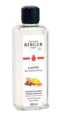 Recharge Maison Berger - pour brule parfum - Orange Cannelle - 500 ml