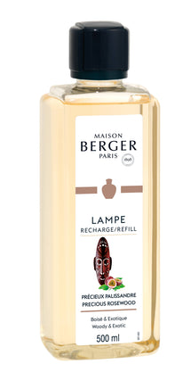 Recharge Maison Berger - pour brûle-parfum - Bois de Rose Précieux - 500 ml