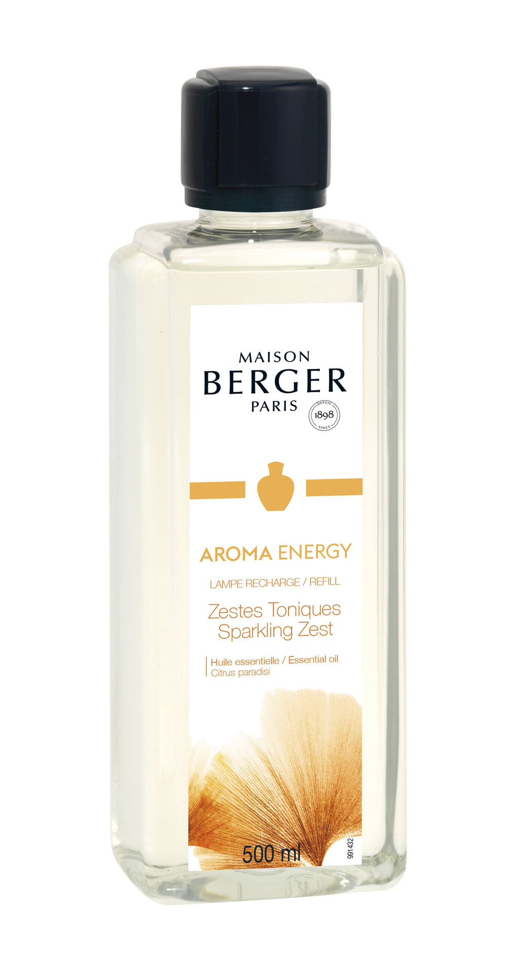 Maison Berger Navulling - voor geurbrander - Aroma Energy - 500 ml