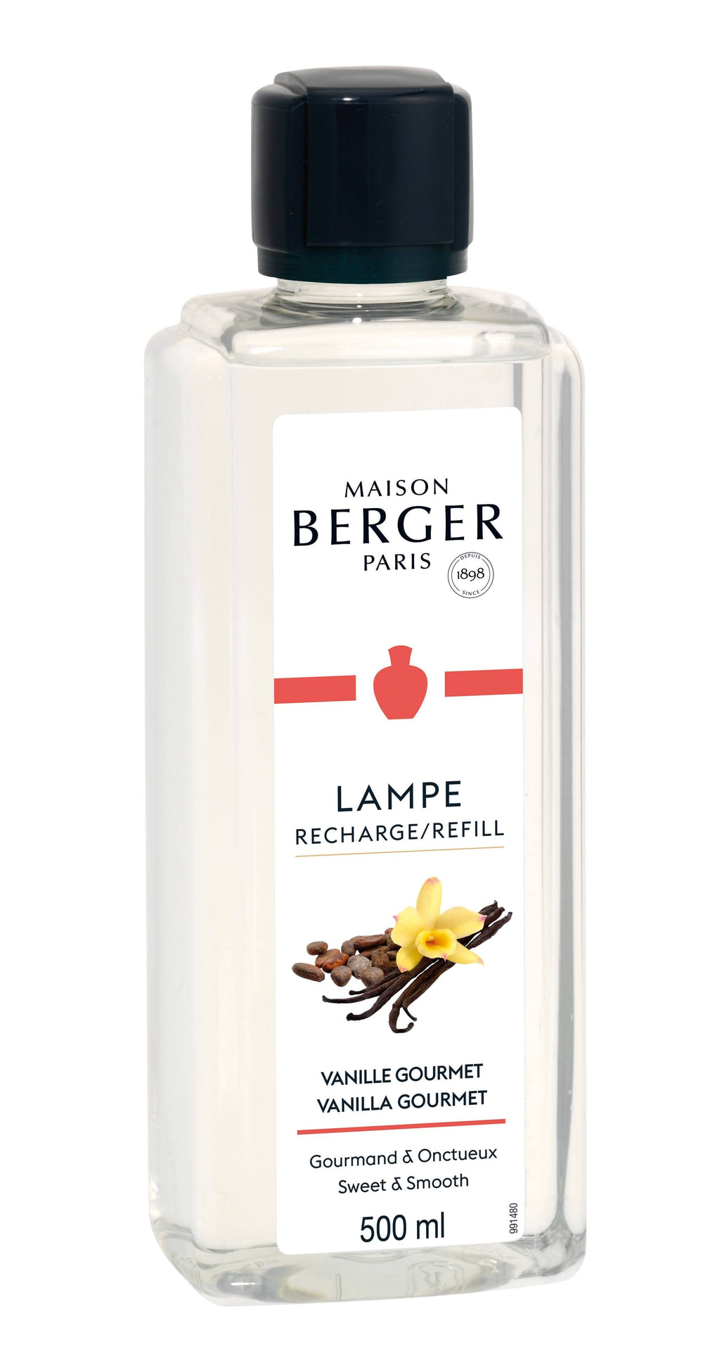 Recharge Lampe Berger - pour lampe à parfum - Vanille Gourmande - 500 ml