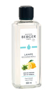 Recharge Maison Berger - pour brûle-parfum - Zeste ou Verveine - 500 ml