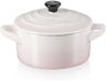 Le Creuset Poêle de Service / Mini Cocotte Signature - Coquillage Rose - ø 10 cm / 250 ml