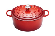 Le Creuset Cocotte Signature - Rouge Cerise - ø 22 cm / 3,3 litres