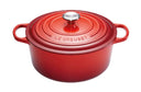 Le Creuset Braadpan Signature - Kersenrood - ø 24 cm / 4.2 liter