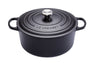 Le Creuset Braadpan Signature - Mat Zwart - ø 24 cm / 4.2 liter