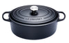 Le Creuset Cocotte Signature - Ovale - Noir Mat - ø 31 cm / 6,3 litres