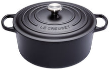 Le Creuset Cocotte Signature - Noir Mat - ø 34 cm / 12 litres