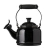 Le Creuset Fluitketel Demi - Ebbenzwart - 1.1 liter