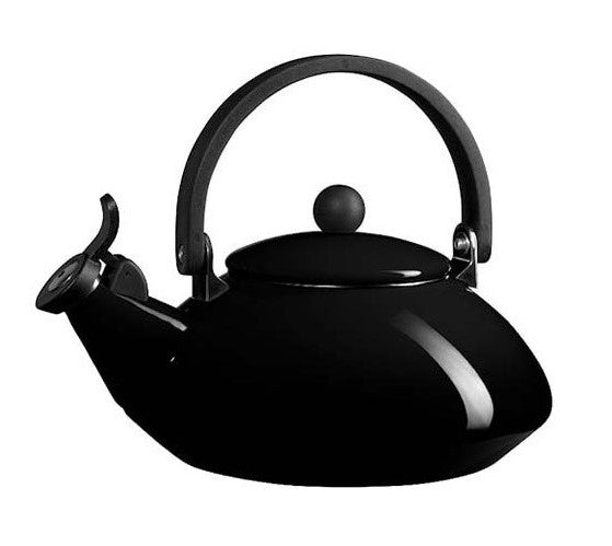 Le Creuset Bouilloire Sifflante Zen - Noir - 1,5 litres - compatible induction -