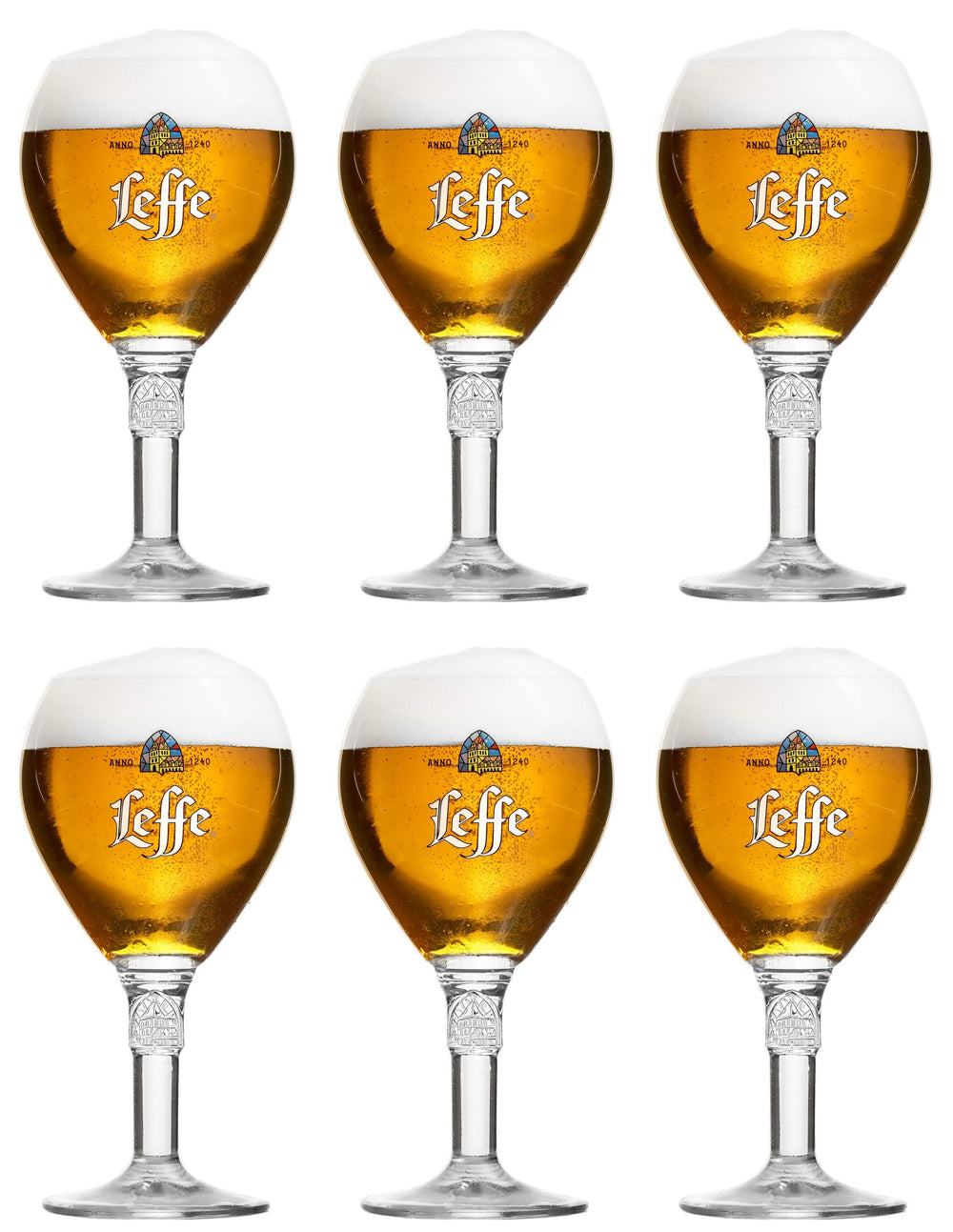 Verres à Bière Leffe - 330 ml - 6 pièces