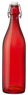 Bouteille Bormioli Rocco Swing / Bouteille Weck Giara - Rouge - 1 litre