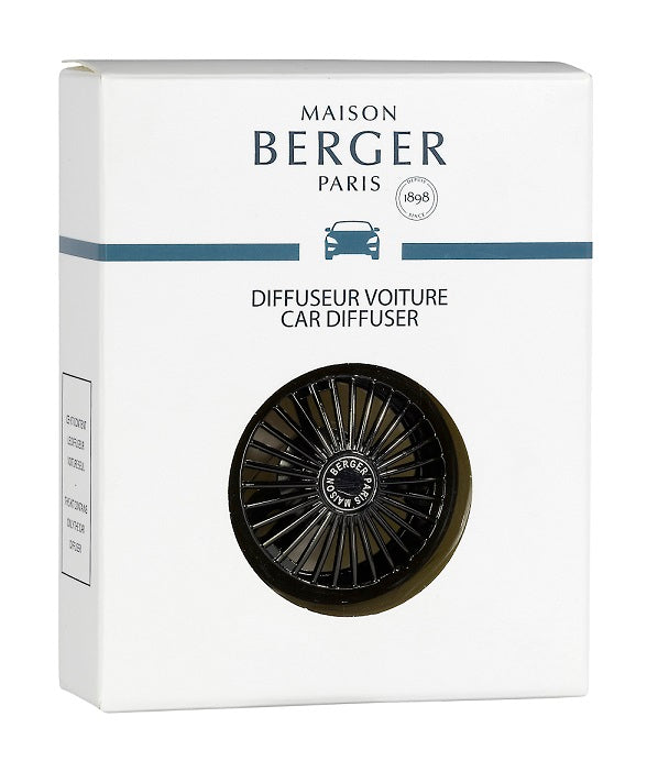 Maison Berger Diffuseur de Parfum de Voiture Roue de Voiture Gun Metal