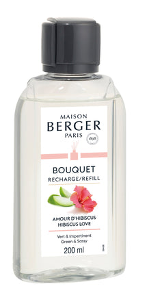 Recharge Maison Berger - pour bâtonnets parfumés - Hibiscus Love - 200 ml