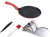 Mastrad Giftset Pannenkoekenpan -  Rood / Zwart - 25 cm